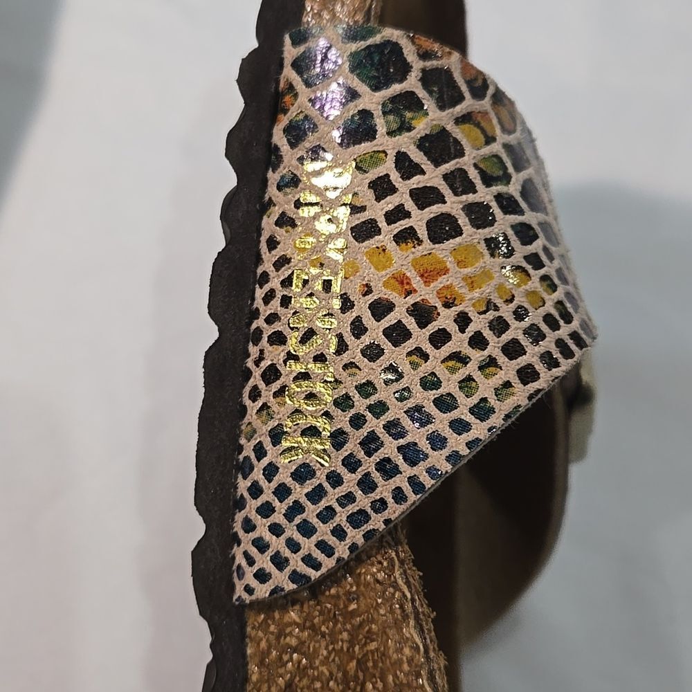 Birkenstock Madrid Snake Print Sandals size 38 - Picture 5 of 8